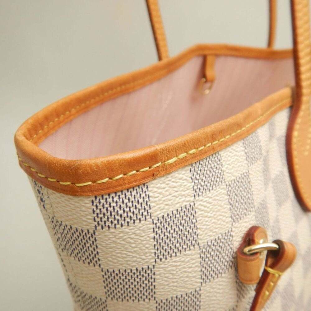 LOUIS VUITTON Louis Vuitton Damier Azur Neverfull MM N40603 Tote Bag Women's ... - Picture 9 of 16